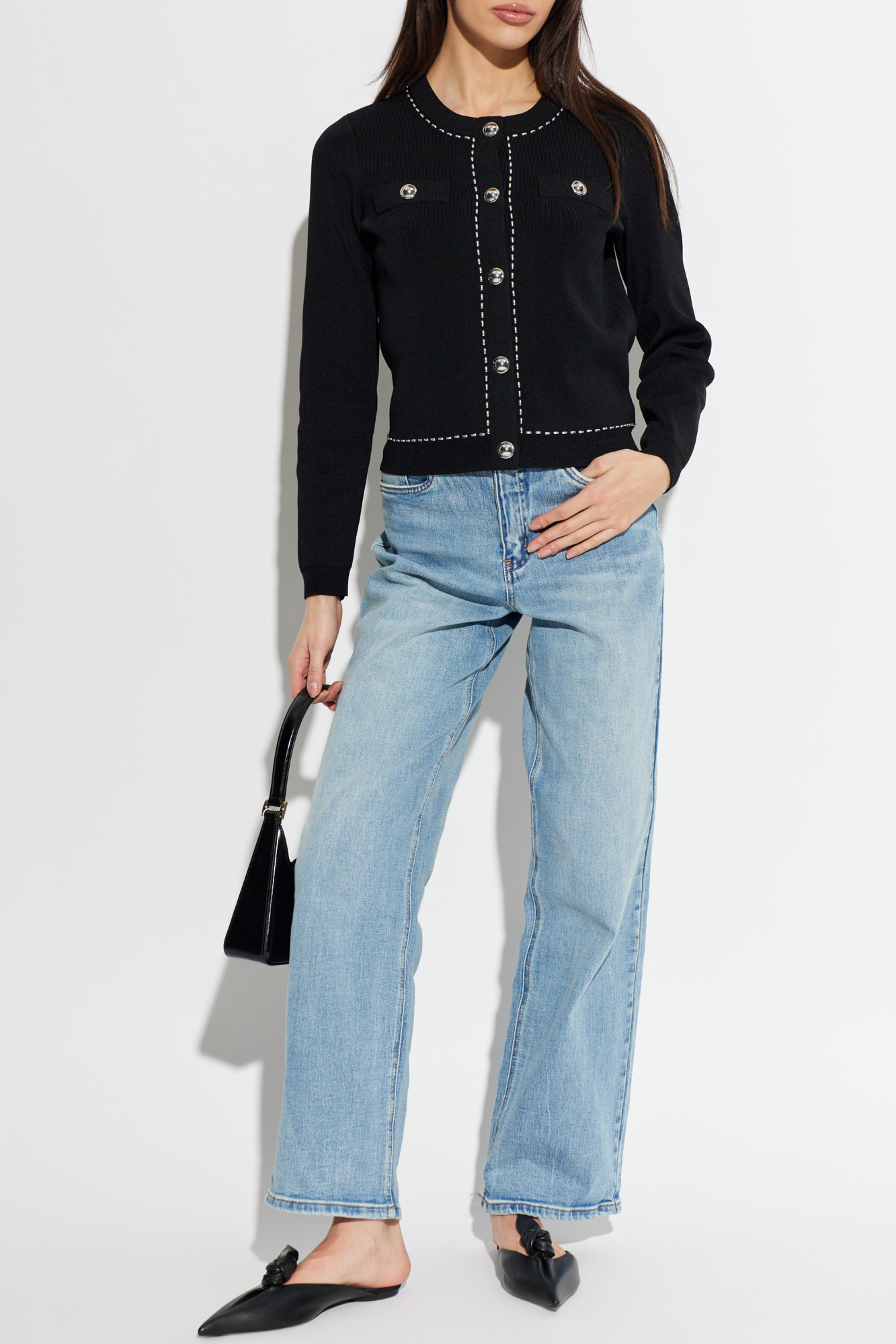 Michael Michael Kors Cardigan with decorative pockets | Women's